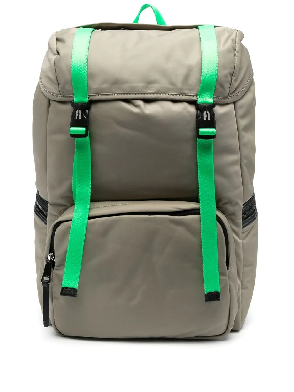 

Furla multi-pocket backpack - Green