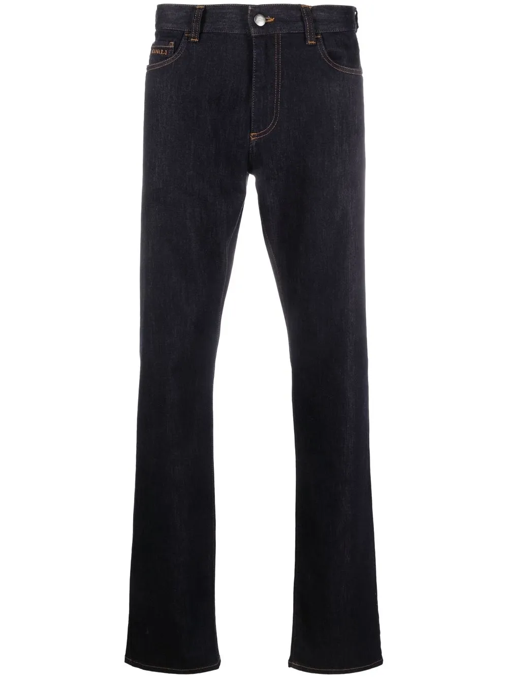 

Canali mid-rise slim fit jeans - Blue