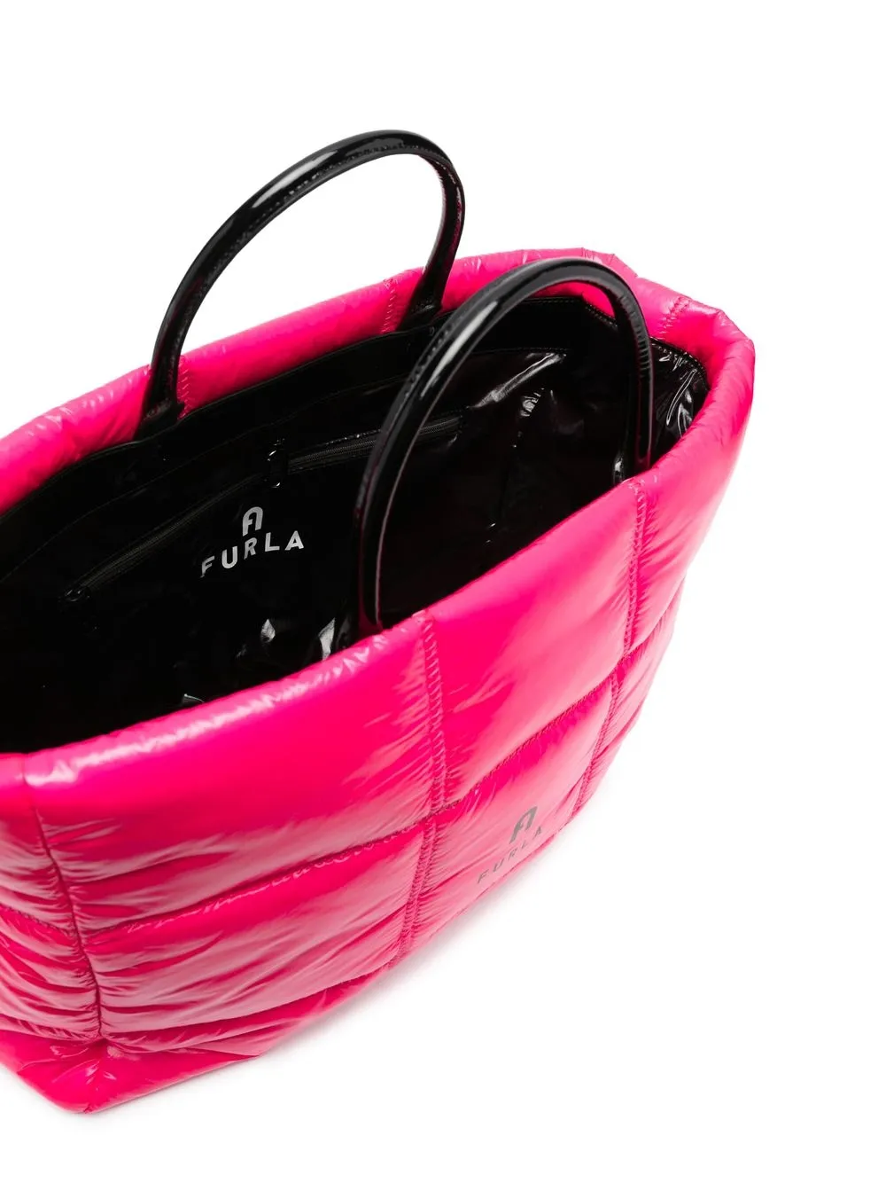Furla Quilted Padded Tote Bag Farfetch