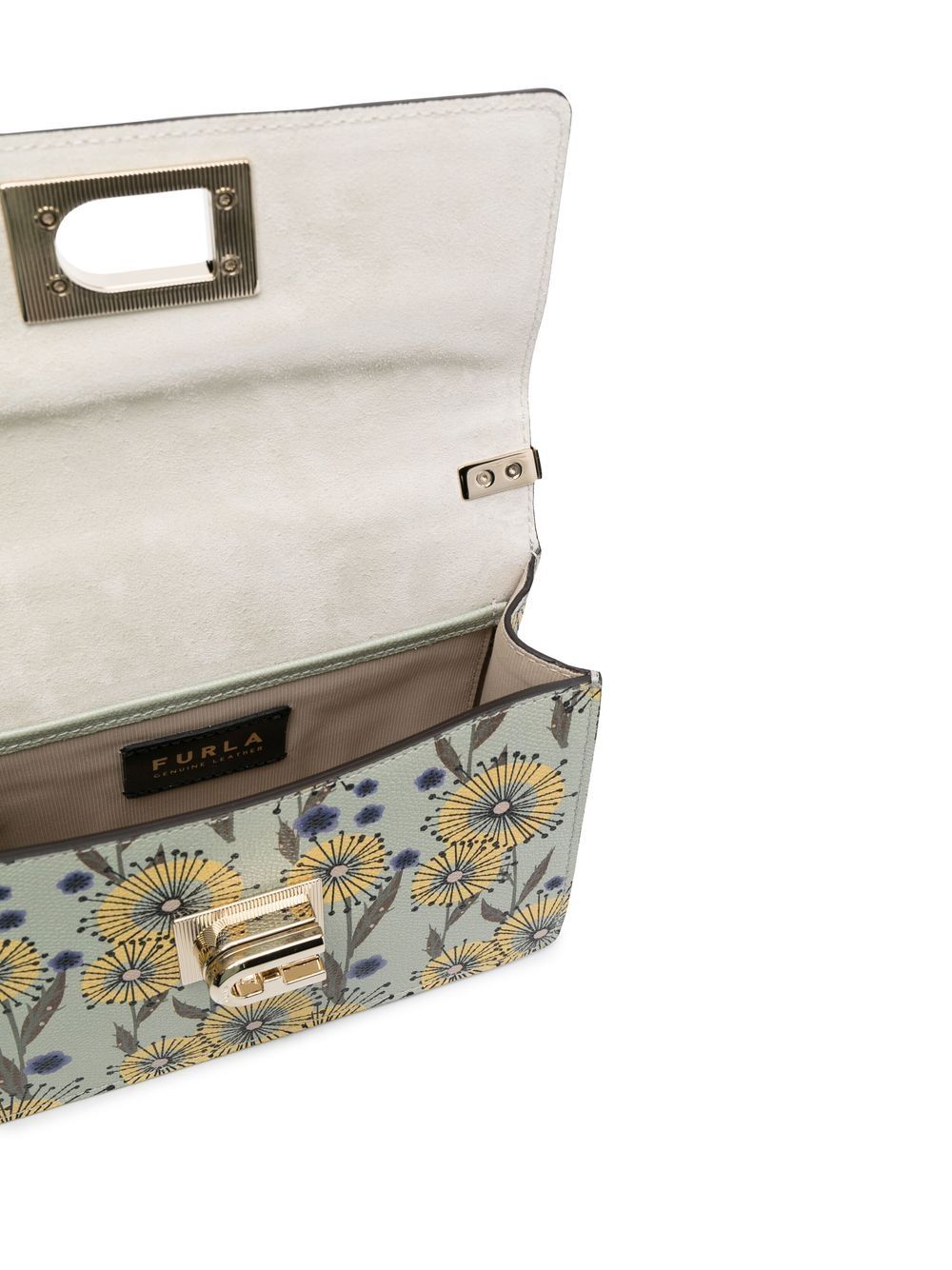 Furla Floral Print Cross Body Bag Smart Closet