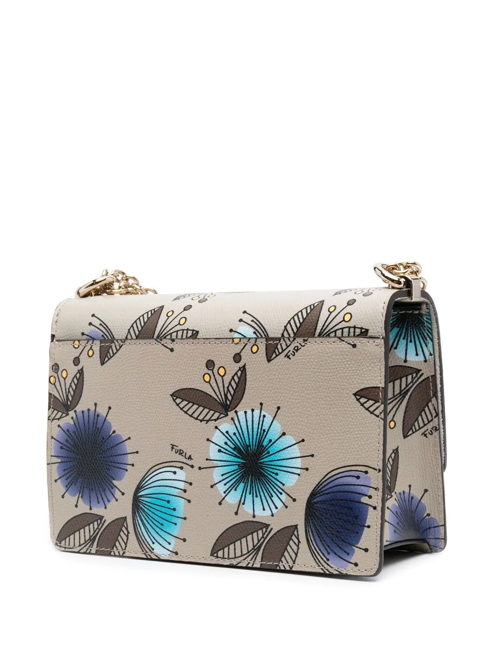 Furla Floral Print Crossbody Bag Farfetch