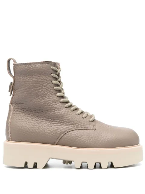 Furla botas militares Rita con agujetas