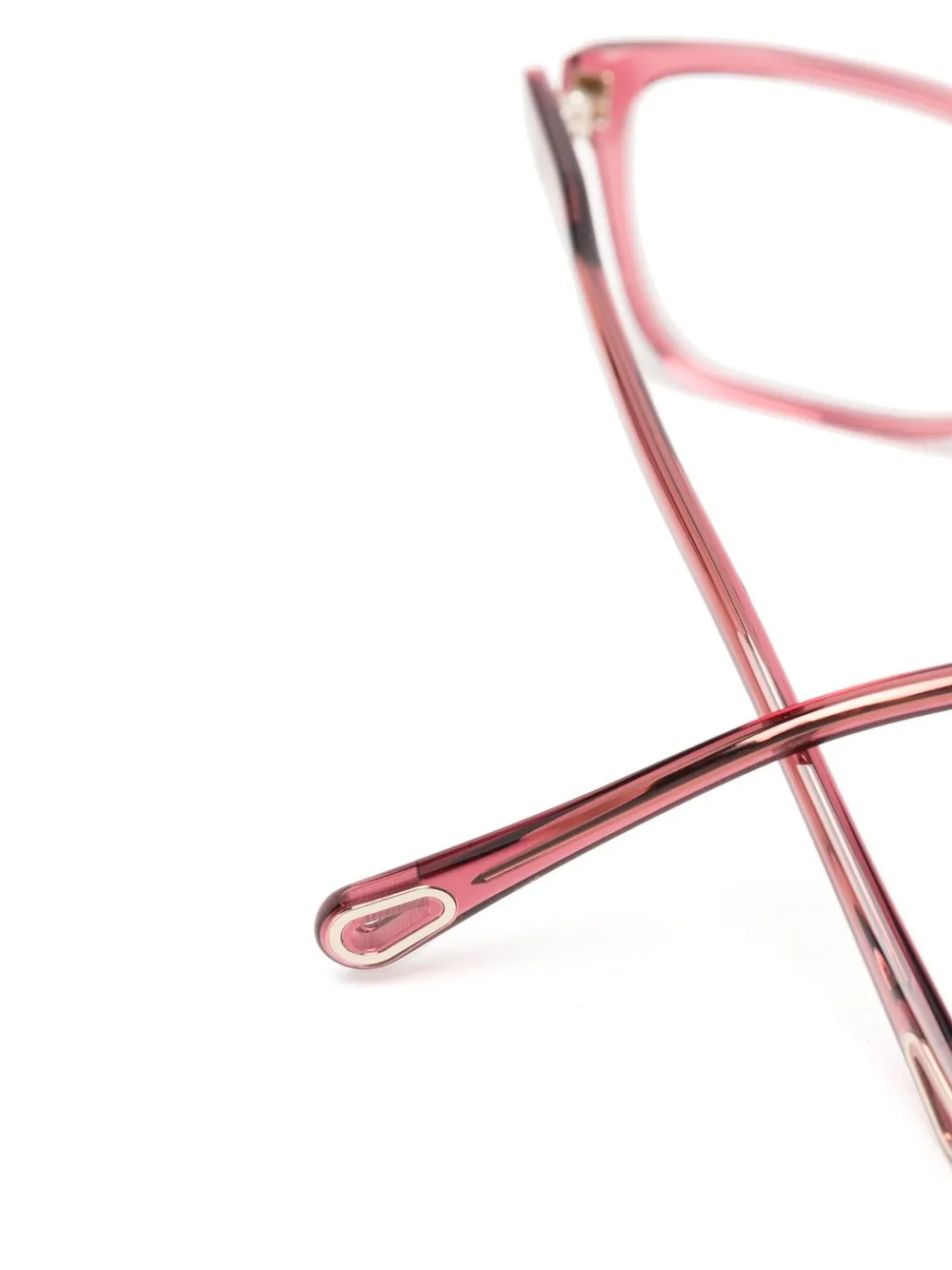  Chloé Eyewear Brille Mit Eckigem Gestell   Rosa 