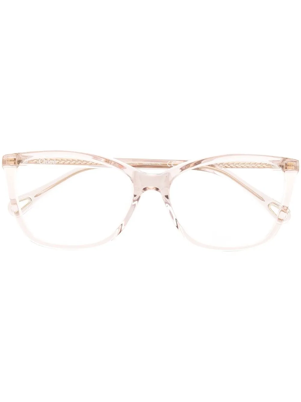 

Chloé Eyewear lentes con armazón cuadrada - Neutro