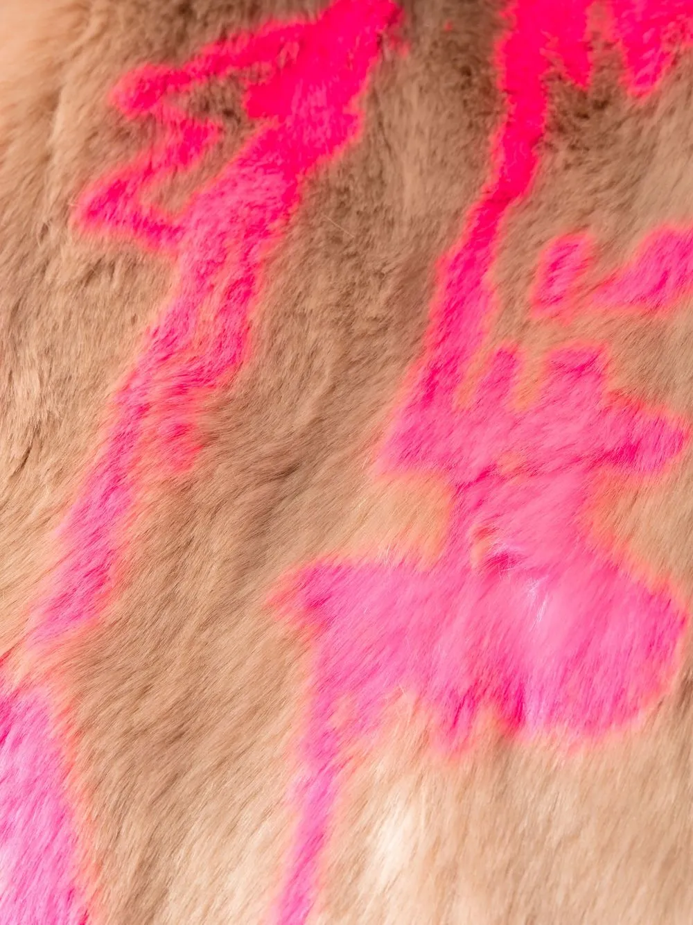 Philipp Plein monogram-print faux fur coat | Image 6