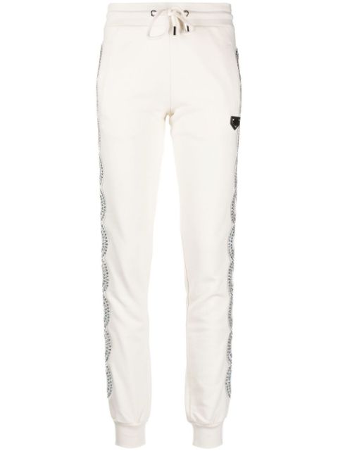 Philipp Plein crystal cable cotton jogging Women