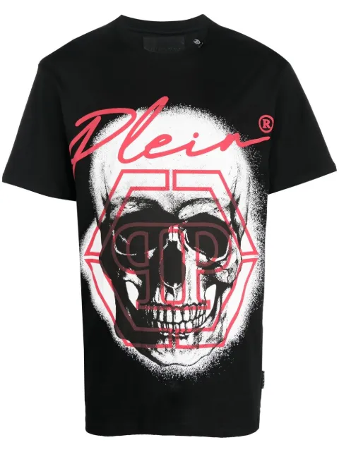 Philipp Plein T-shirt SS Skull con stampa grafica