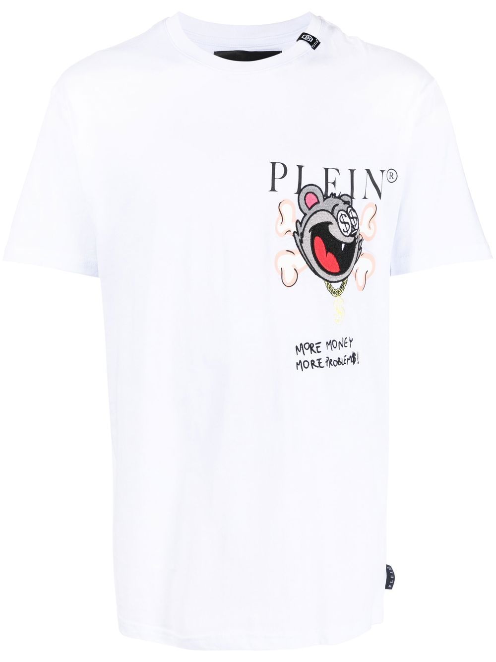 Philipp Plein graphic-print logo T-shirt Men