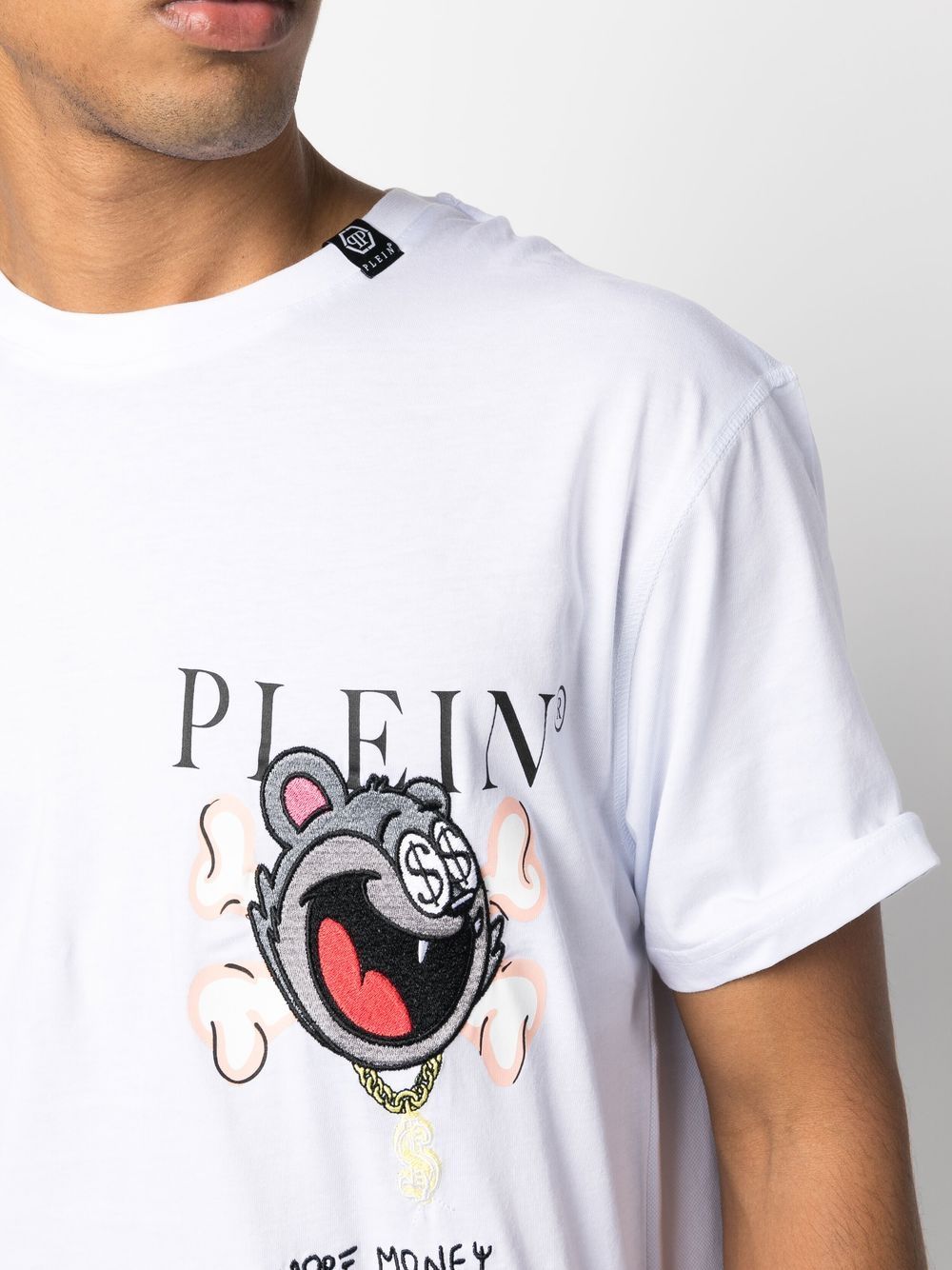 Philipp Plein graphic-print logo T-shirt Men