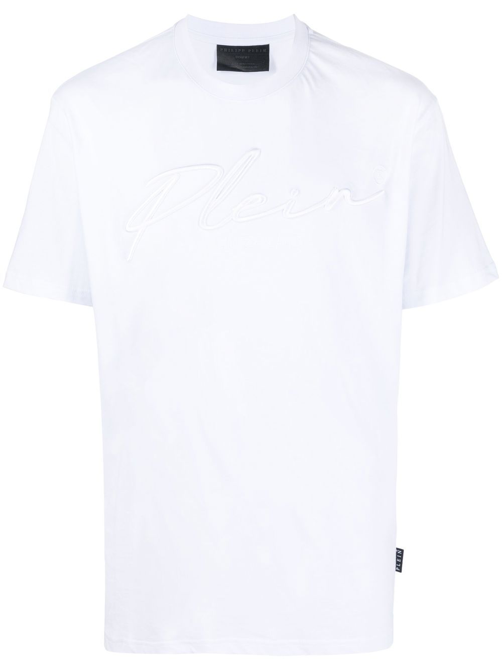 

Philipp Plein playera con logo bordado - Blanco