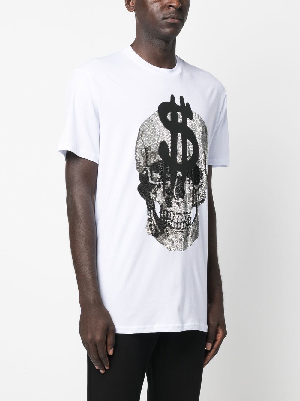 Philipp Plein Skull-print crew-neck T-shirt Men