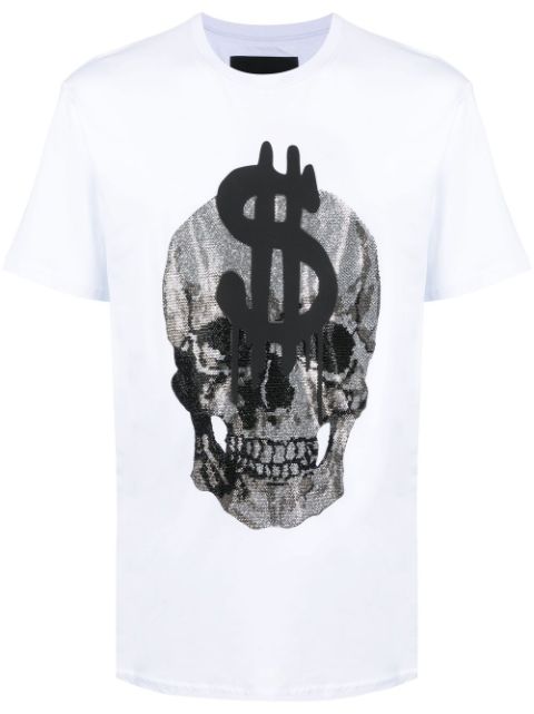 Philipp Plein Skull-print crew-neck T-shirt Men