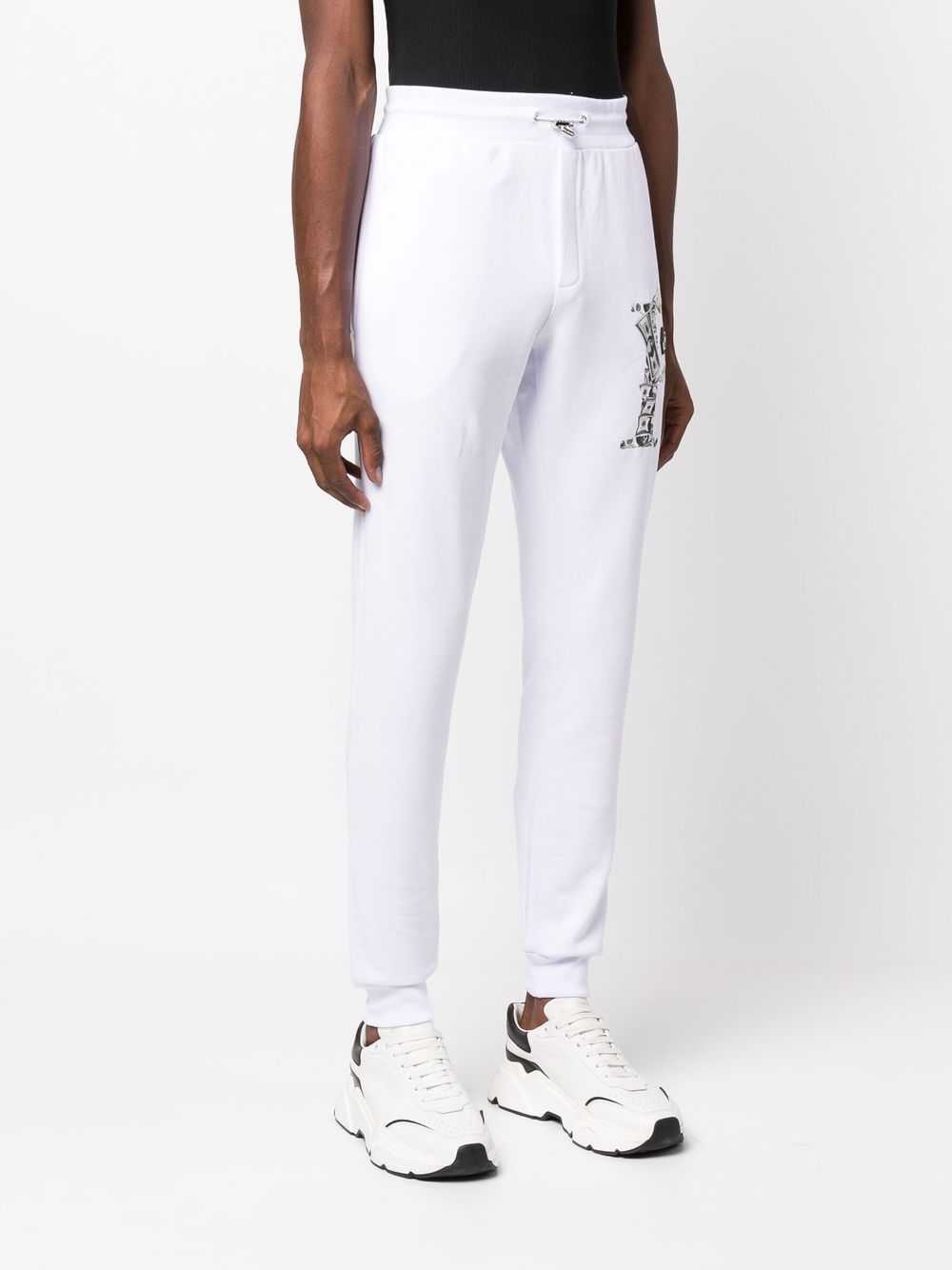 Philipp Plein logo-plaque track pants Men