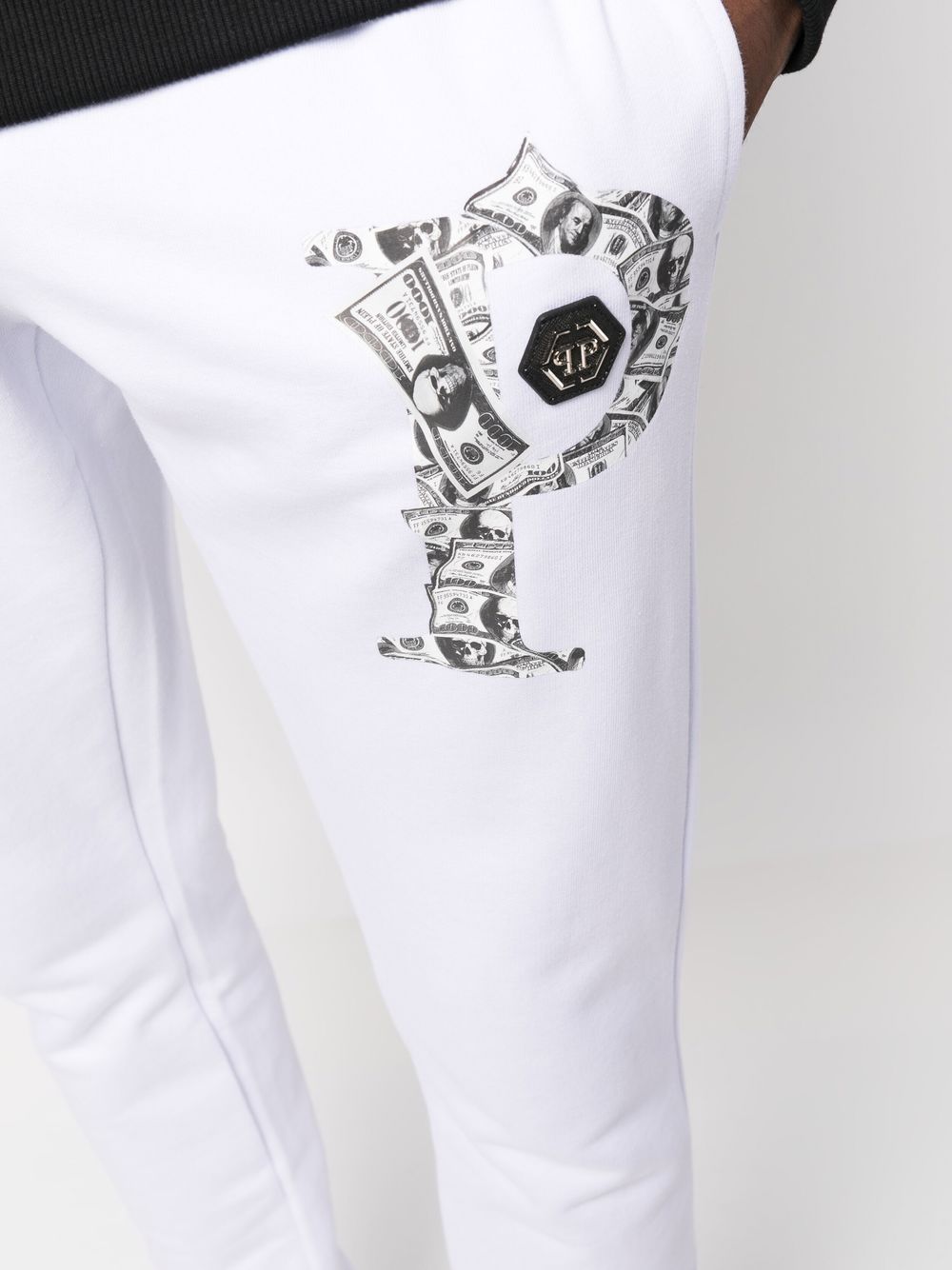 Philipp Plein logo-plaque track pants Men