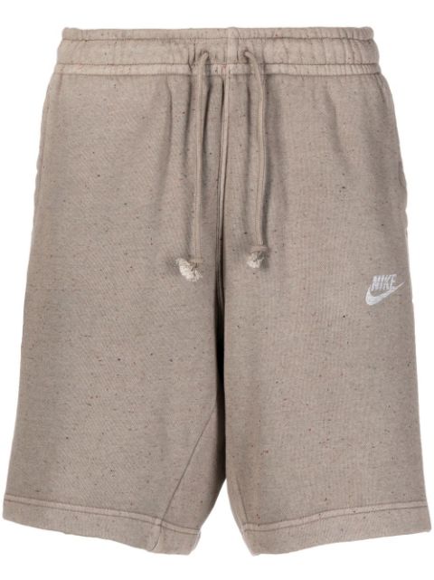 nike cotton fleece shorts