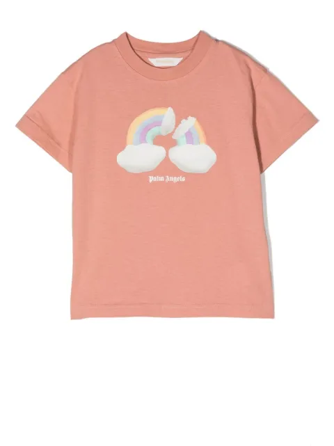 Palm Angels Kids graphic-print cotton T-Shirt