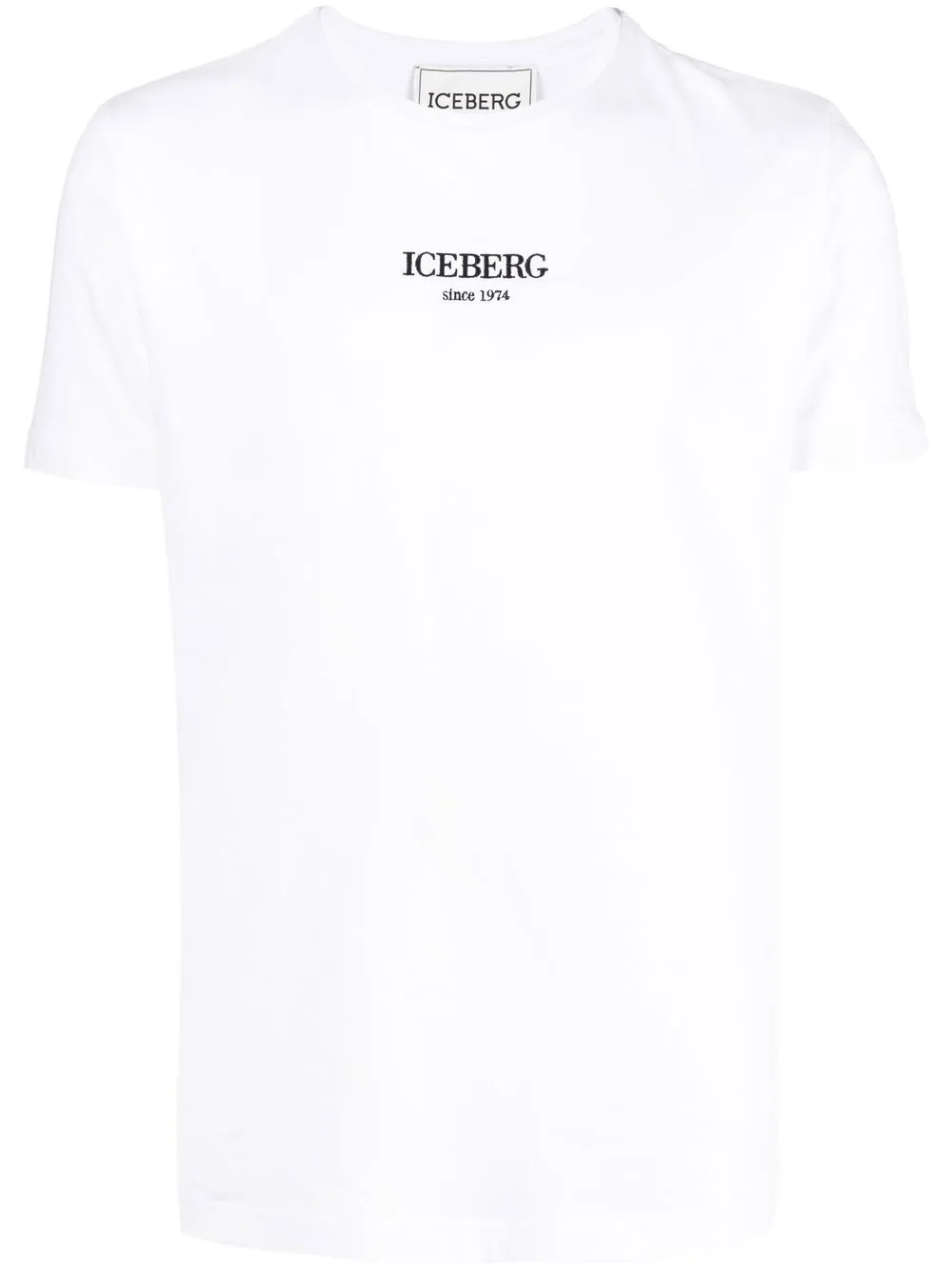 

Iceberg cartoon-print short-sleeve T-shirt - White