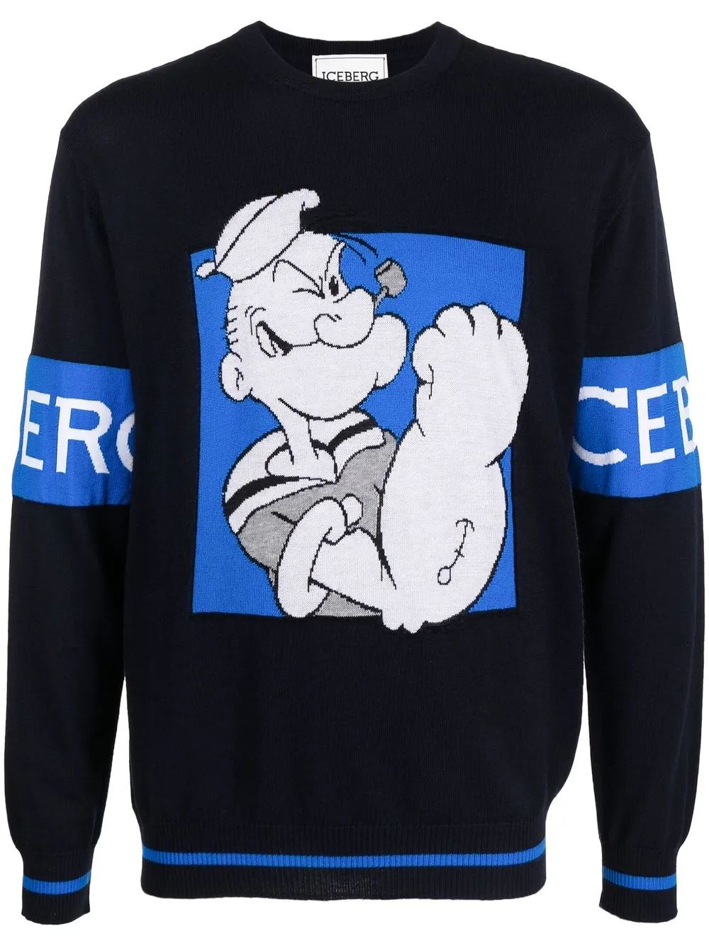 

Iceberg sudadera con estampado Popeye - Azul