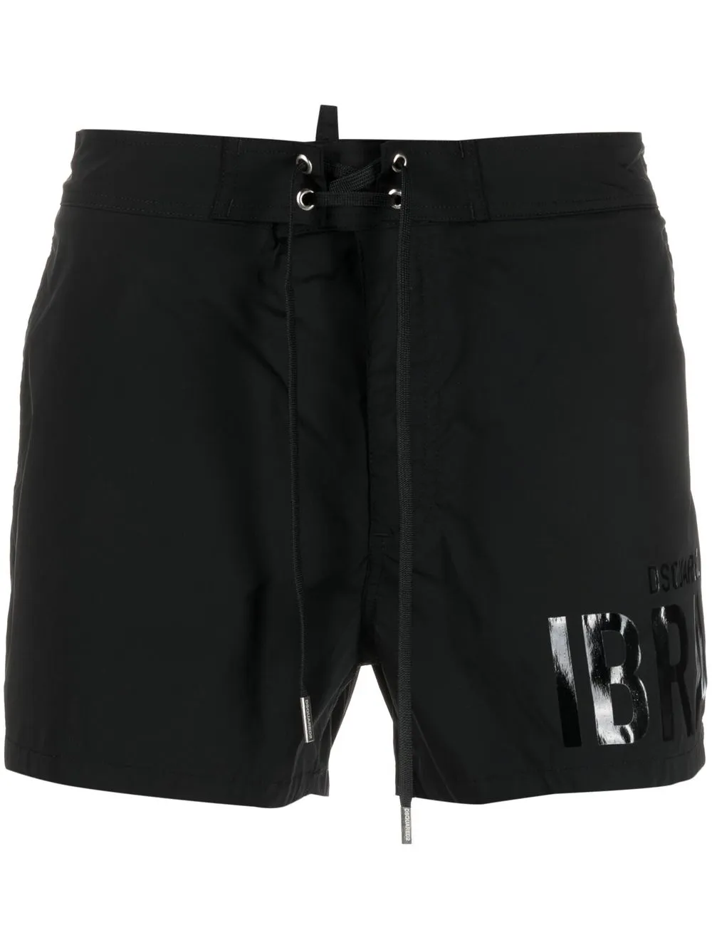 

Dsquared2 shorts de playa con logo estampado - Negro