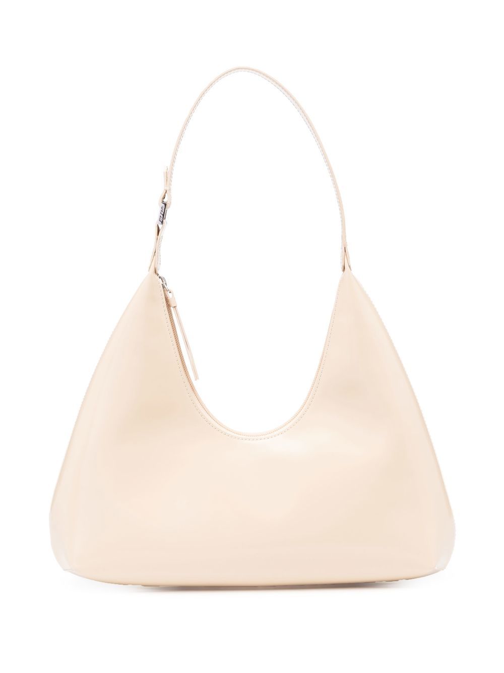 

BY FAR Amber leather shoulder bag - Neutrals