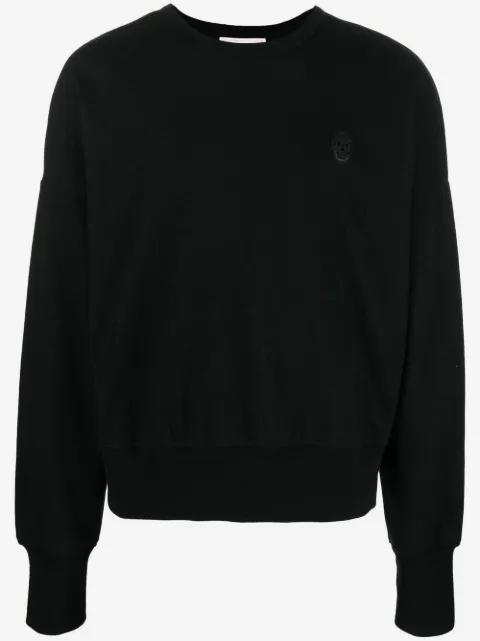 Alexander McQueen Sweatshirt mit Logo-Patch