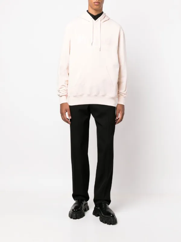 Alexander McQueen graffiti-logo Print Hoodie | Pink | FARFETCH