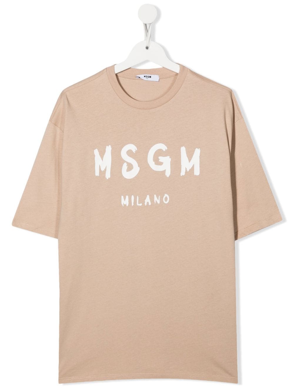 

MSGM Kids playera con logo estampado - Neutro