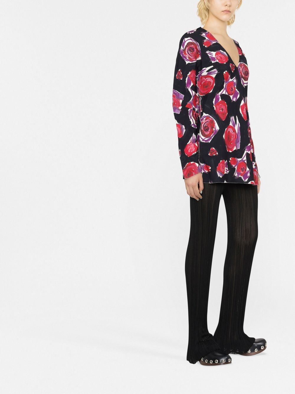 Cheap Marni rose print top Women