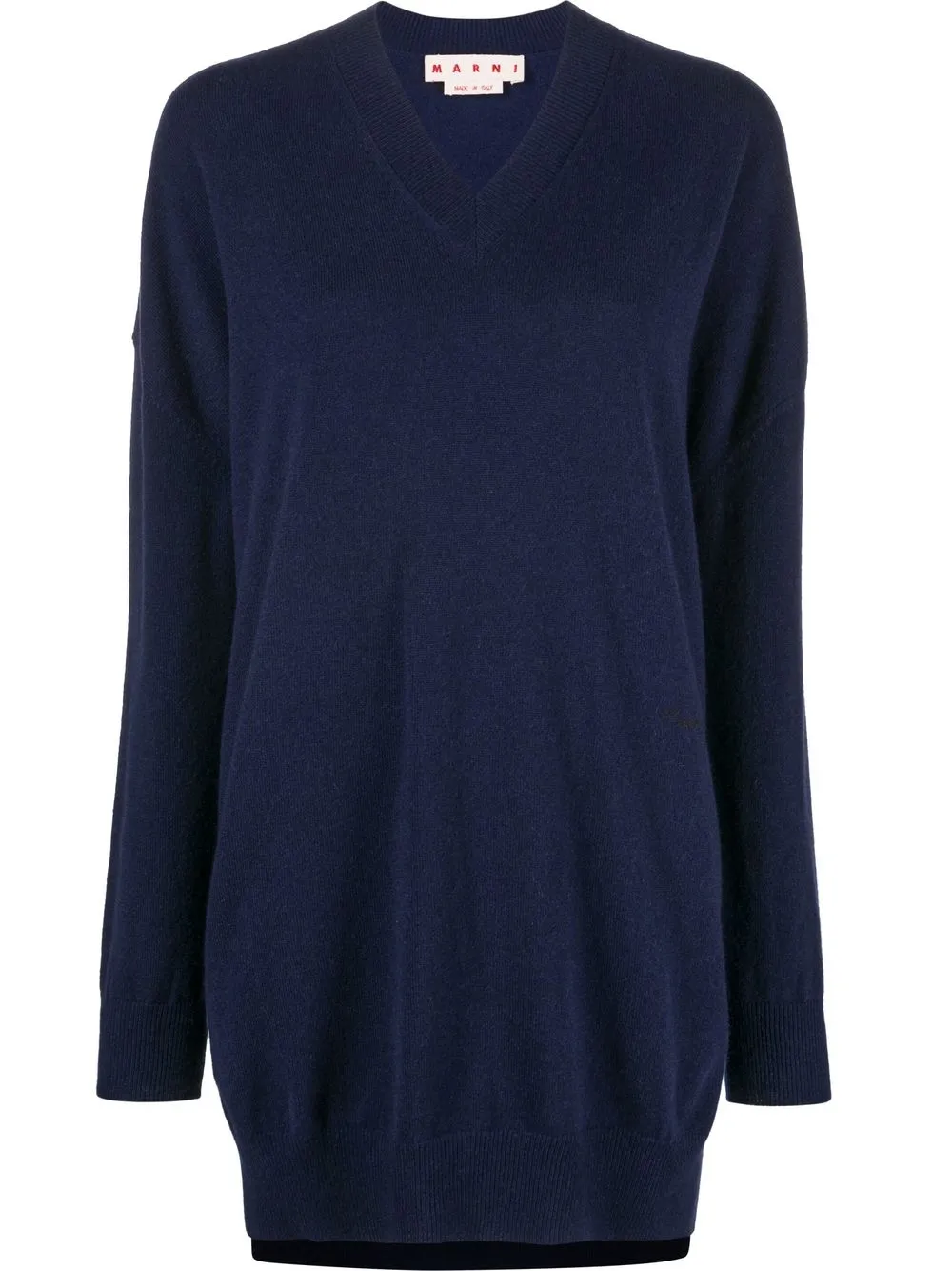 

Marni V-neck cashmere jumper - Blue