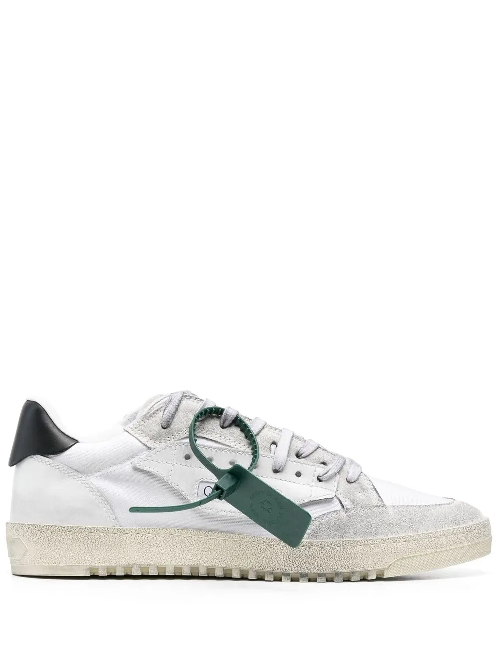 

Off-White tenis bajos con agujetas - Blanco