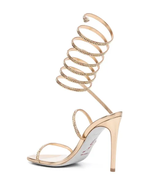 RenÃ© Caovilla Supercleo Spiral 110mm Sandals - Farfetch