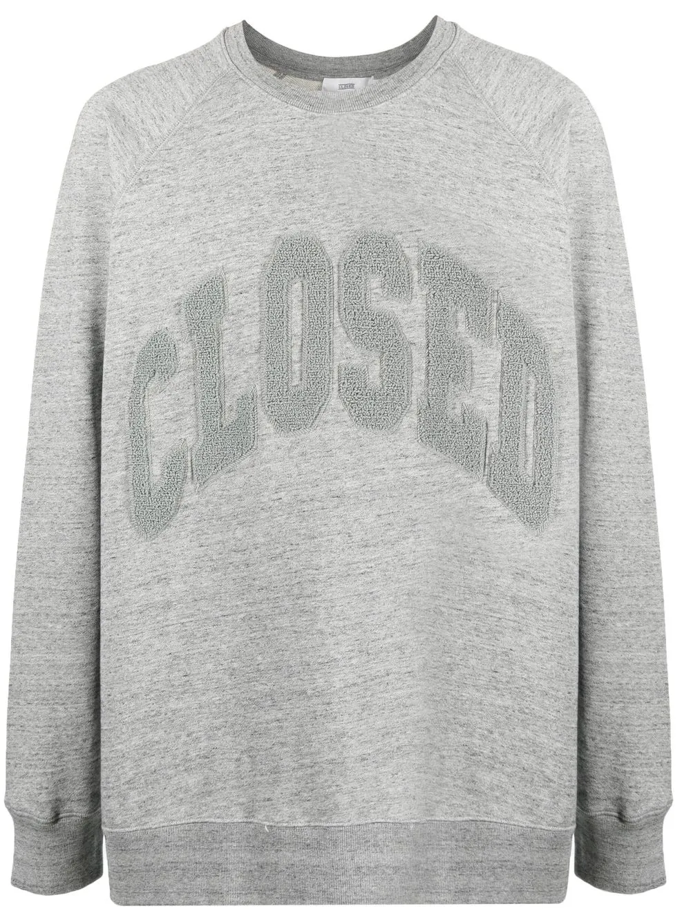 

Closed sudadera con logo - Gris