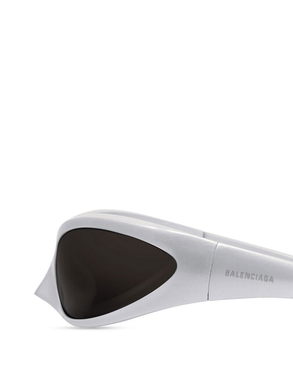 Shop Balenciaga Skin Cat-eye Sunglasses In White