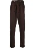 Billionaire flannel jogging trousers - Brown