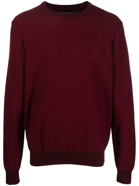 Billionaire round-neck knit jumper