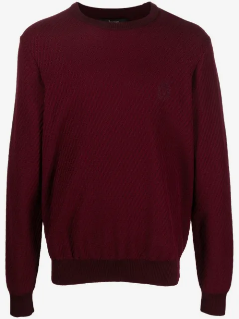 Billionaire round-neck knit jumper