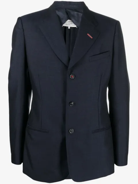 Maison Margiela blazer à simple boutonnage