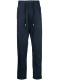 Roberto Cavalli side-stripe drawstring track pants - Blue