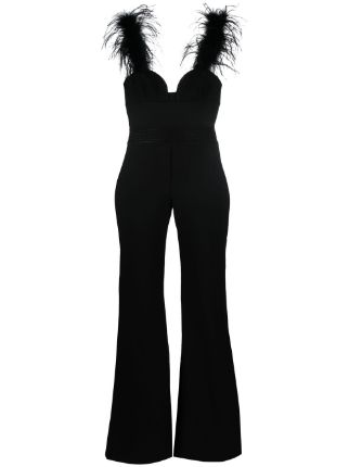 Elie Saab Flared Crepe Trousers - Farfetch