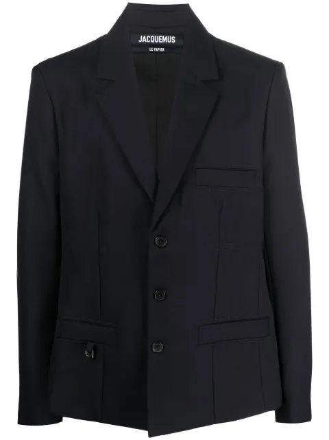 Jacquemus single-breasted blazer Men