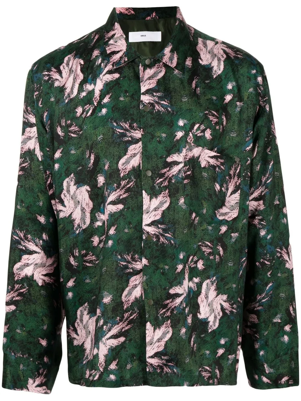 

Toga floral button-down shirt - Green