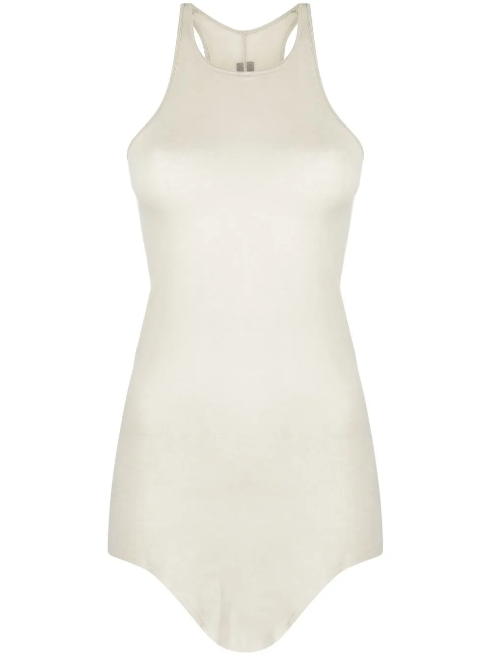 

Rick Owens cotton curved-hem tank top - Neutrals