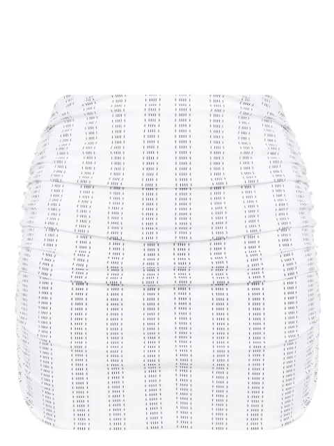 Amir Slama falda midi con rayas estampadas 
