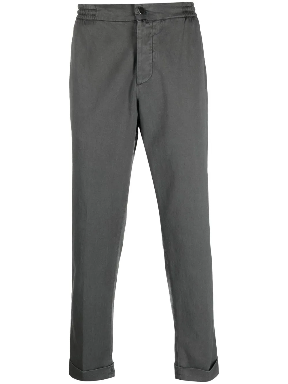 

Kiton pantalones chinos rectos - Gris