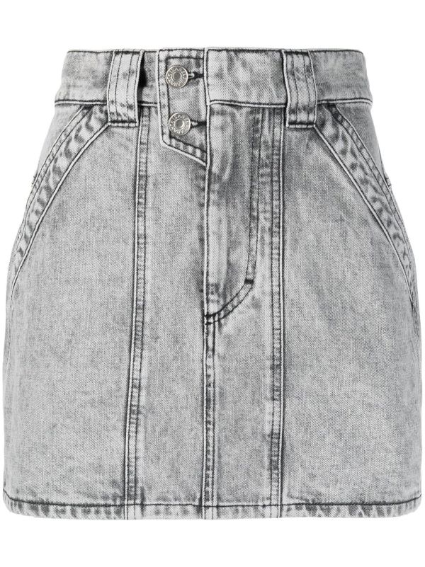 isabel marant etoile denim skirt