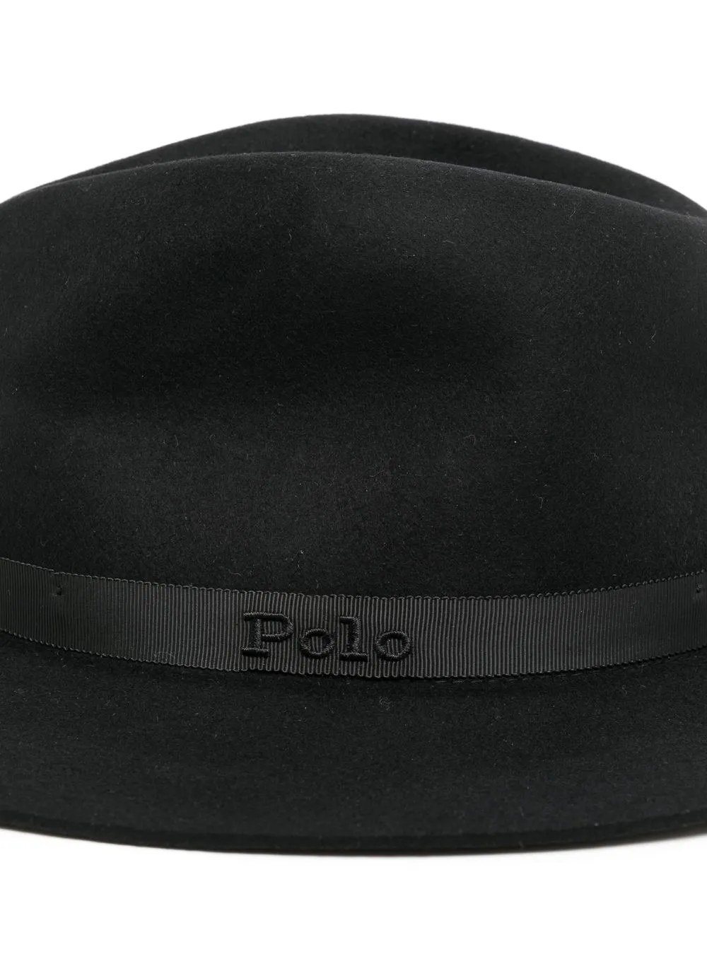 Polo Ralph Lauren Fedora met geborduurd logo - Zwart