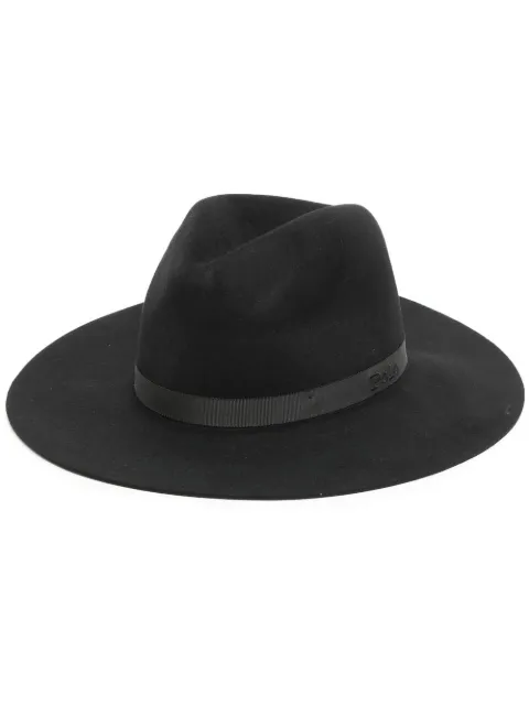 Polo Ralph Lauren logo-embroidered wool fedora 