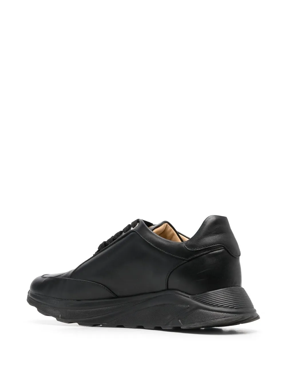 Billionaire Sneakers Mit Logo Stickerei   Schwarz 