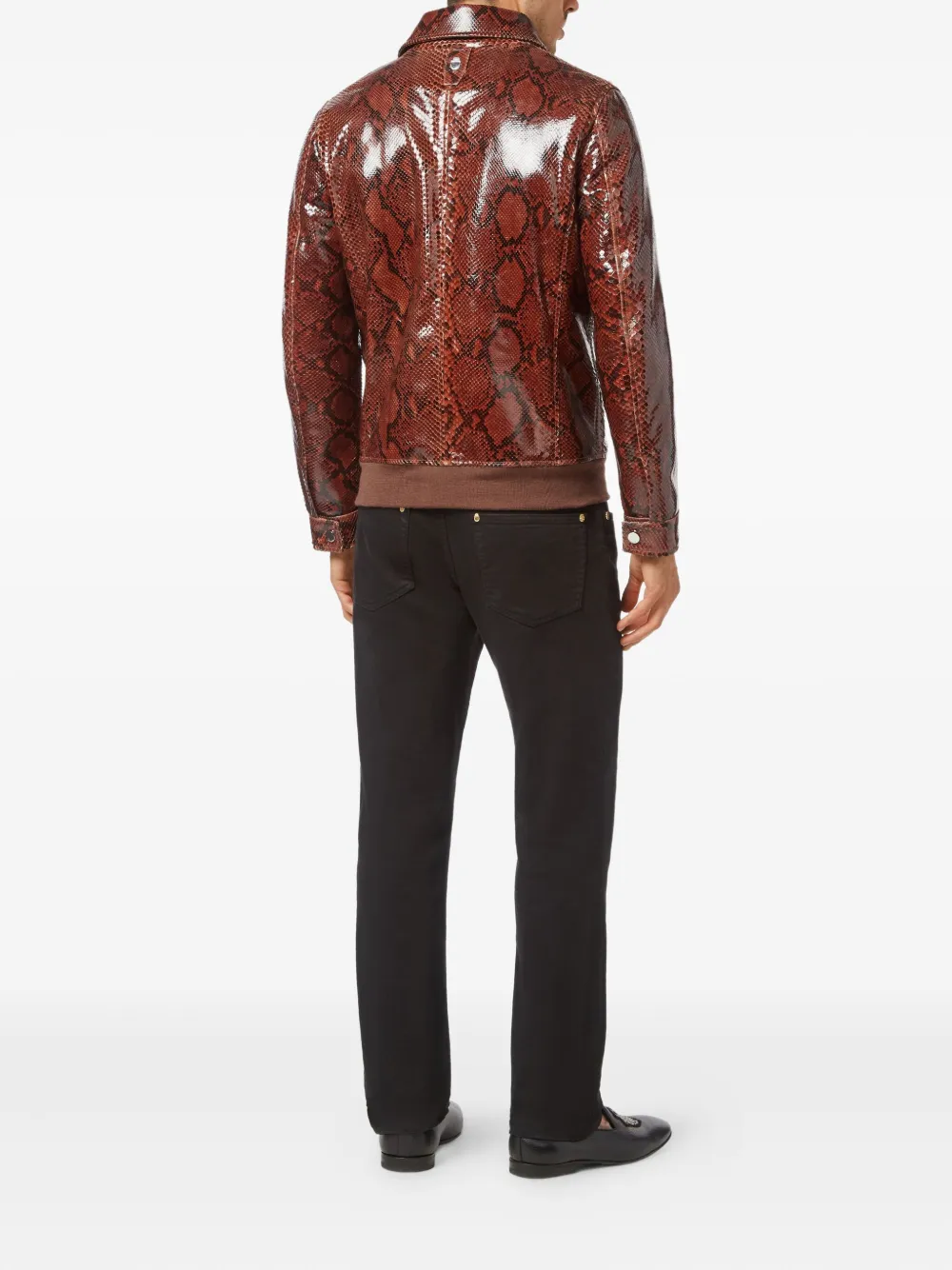 Billionaire Jack met slangen-effect Bruin