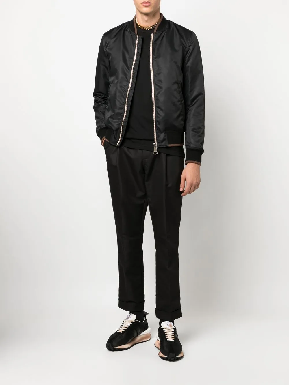 Roberto Cavalli embroidered animal motif bomber jacket | Bomber Jackets | Image 2